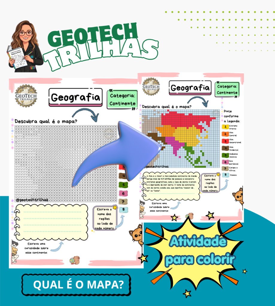 Mapa da Ásia