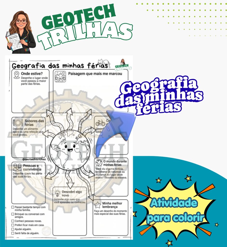 Geografia das minhas férias